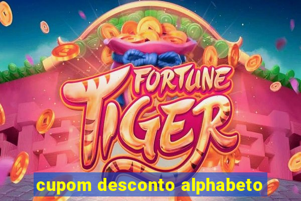 cupom desconto alphabeto